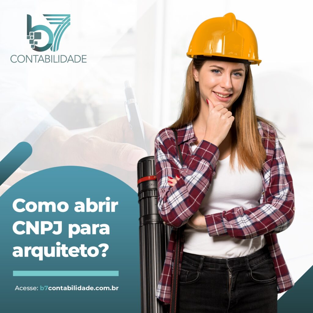 Como abrir CNPJ para arquiteto?